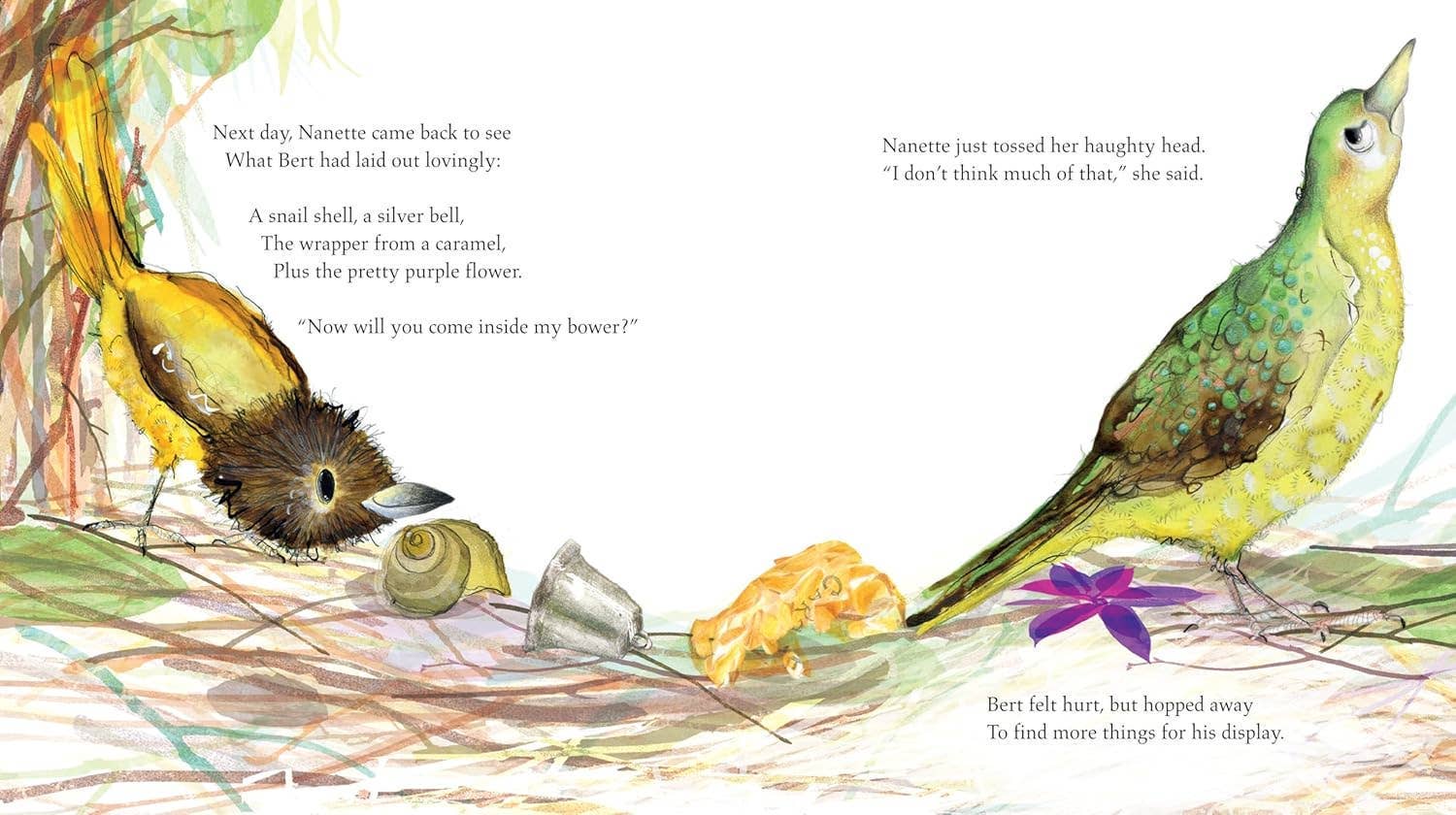 Bert, the Bowerbird | The small bird with a big heart