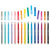 Rainbow Sparkle Glitter Markers