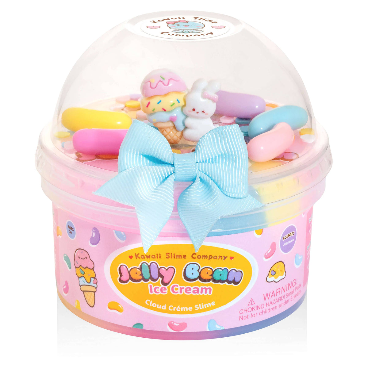 Kawaii Slime Company - Jelly Bean Ice Cream Cloud Creme Slime