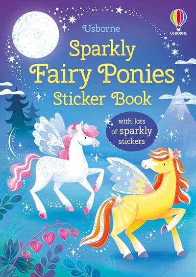 Usborne Sparkly Fairy Ponies Sticker Book