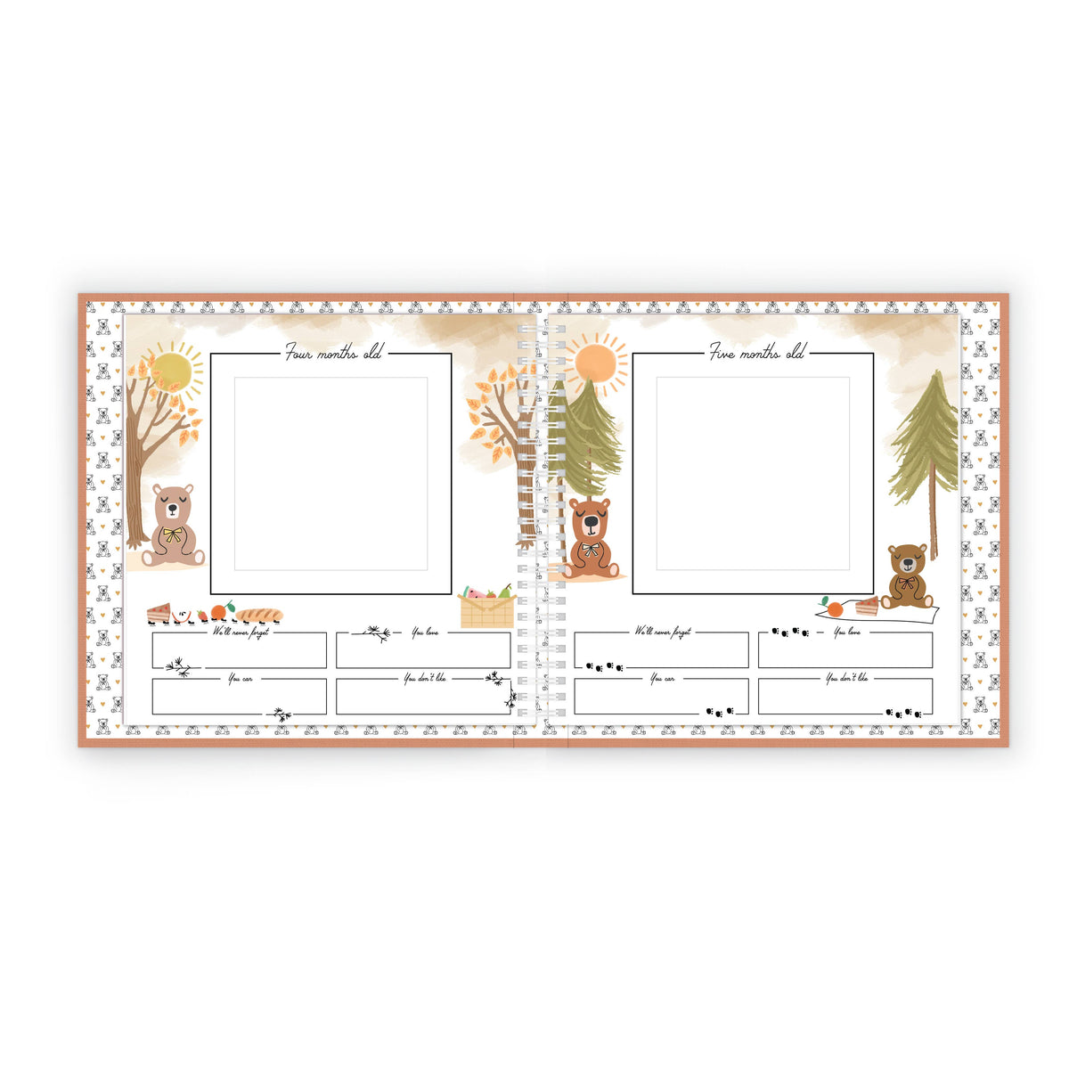 Lucy Darling Luxury Memory Book | Teddy Bears Picnic