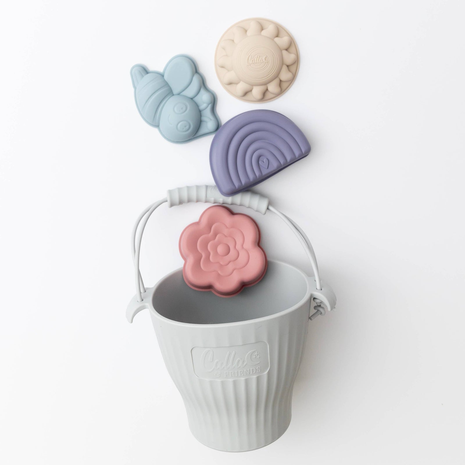 Silicone Beach Toy Set | Rainbow Beach