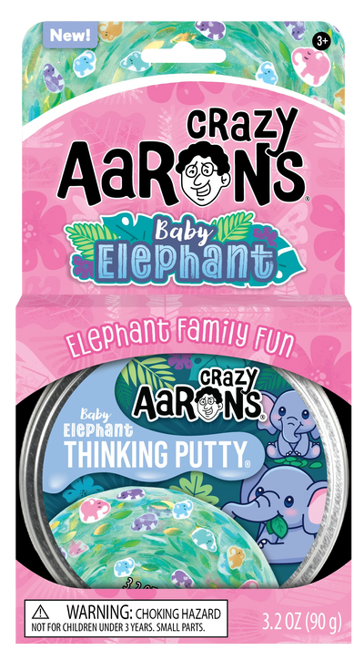 Crazy Aaron's Thinking Putty | Baby Elephant