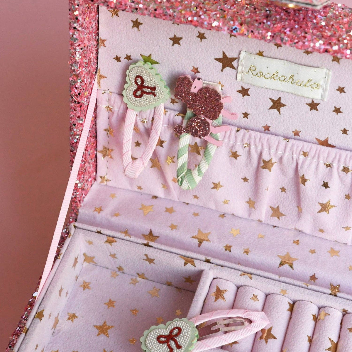 Rockahula Kids Pretty in Pink Poodle Clips