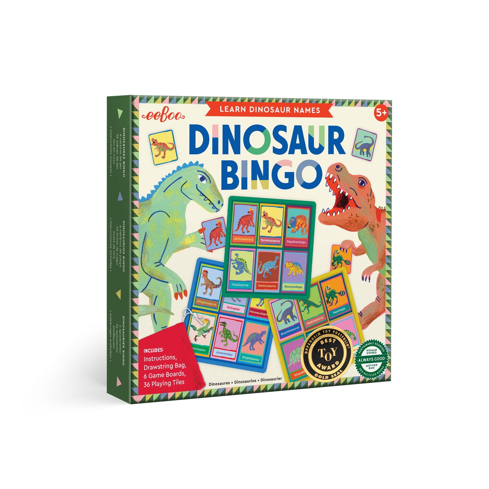 eeBoo  Dinosaur Bingo
