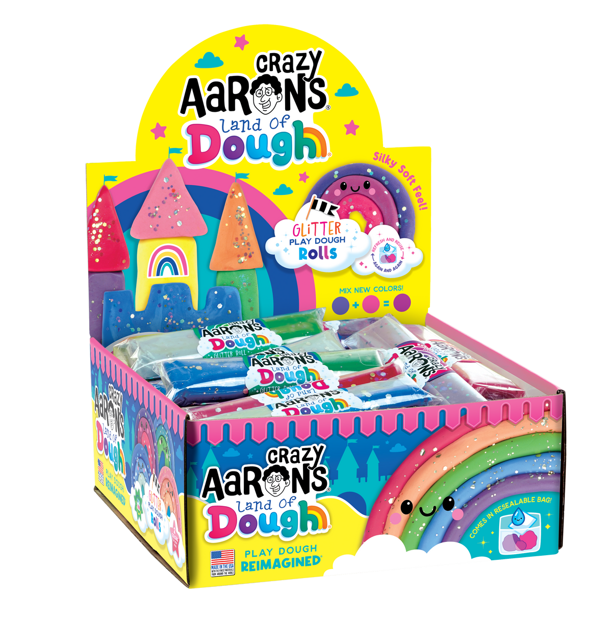 Crazy Aaron&#39;s Land of Dough Glitter Roll