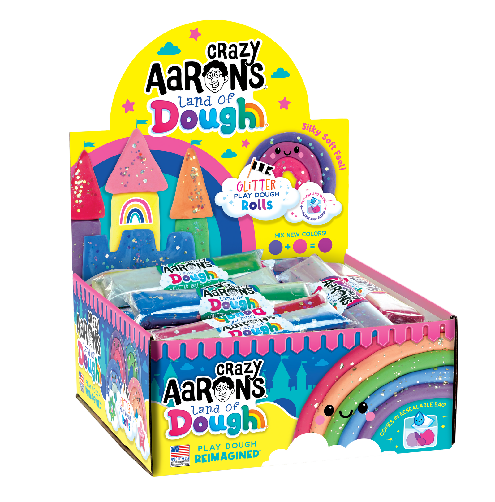 Crazy Aaron's Land of Dough Glitter Roll