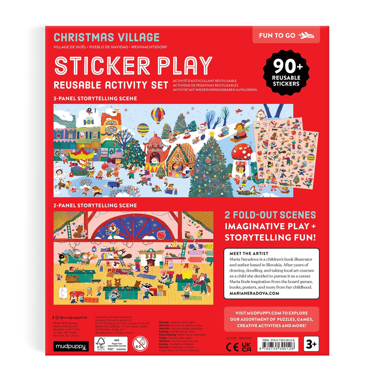 Christmas Village | Sticker Reusable