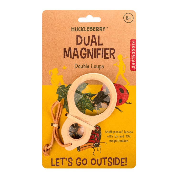 Kikkerland Huckleberry Dual Magnifier