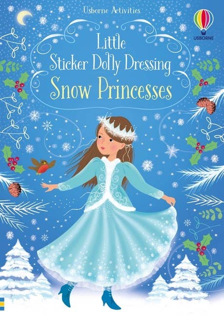 Usborne Little Sticker Dolly Dressing | Snow Princess