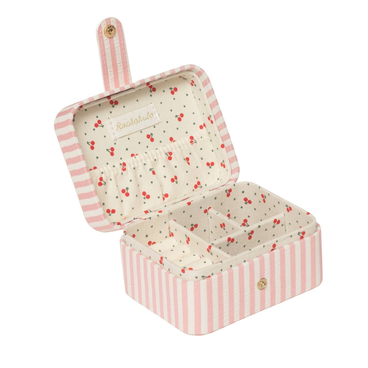 Rockahula Kids Striped Cherry Jewelry Box