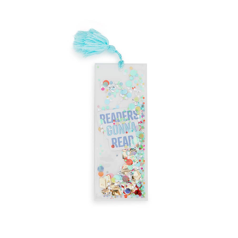 "Readers Gonna Read" Confetti Bookmark