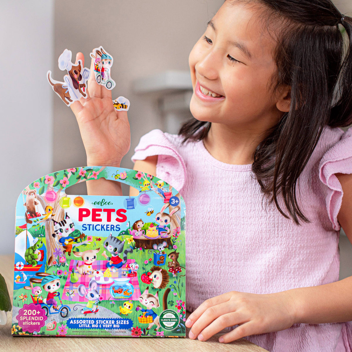 eeBoo Pets Sticker Book