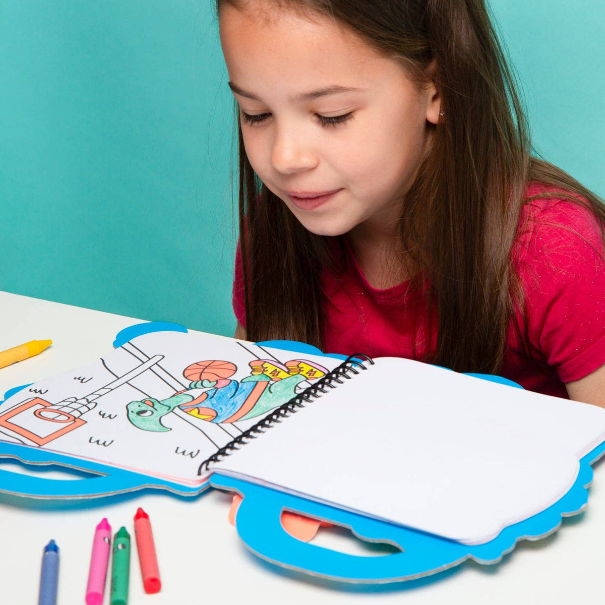 OMY Super Coloring & Sticker Book | Dino