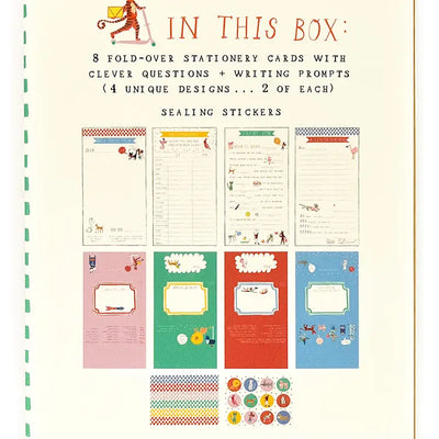 Mr. Boddington's Studio Animal Menagerie Stationery Kit