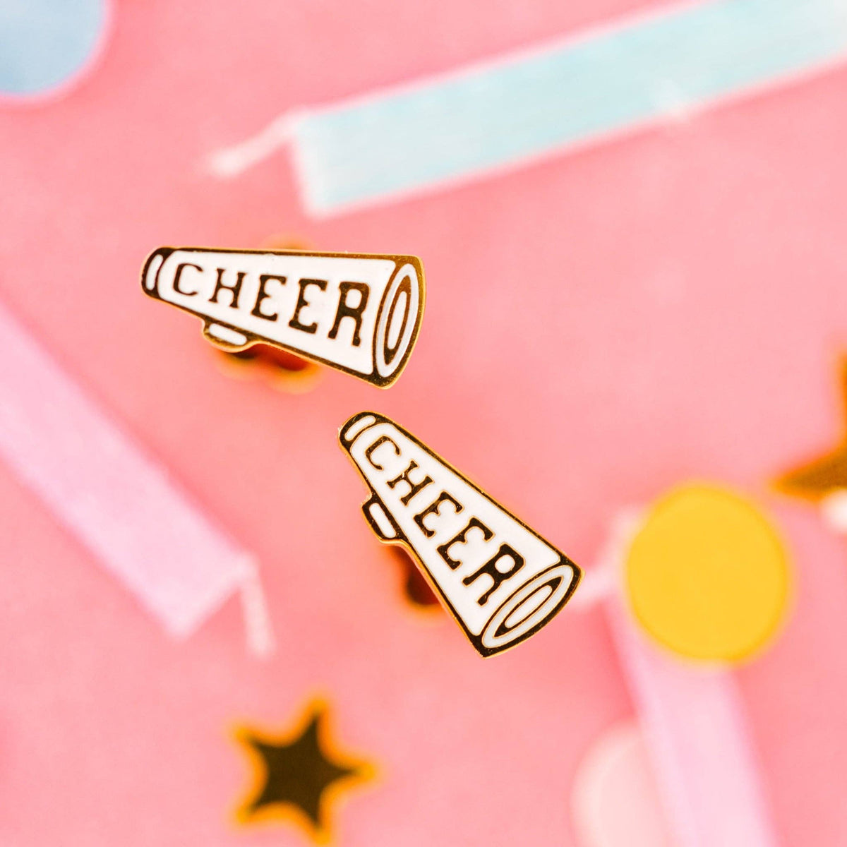 Pierced Co Megaphone Screwback Earrings