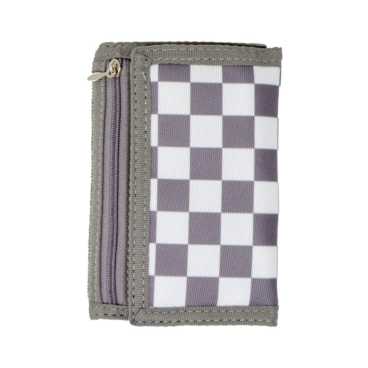 Checkered Velcro Wallet | Assorted Colors