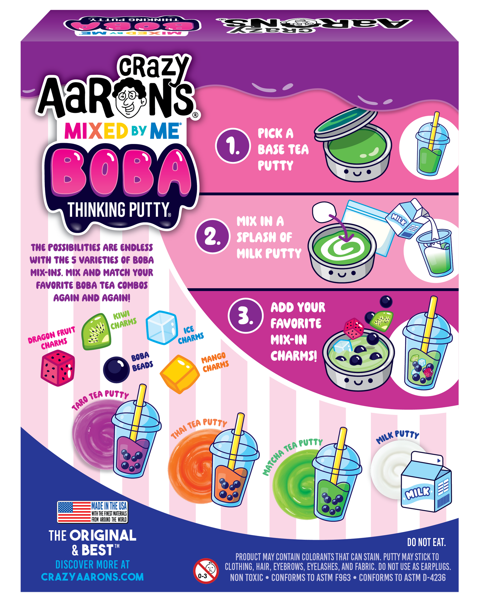 Crazy Aaron's Mixed by Me | Boba Thinking Putty