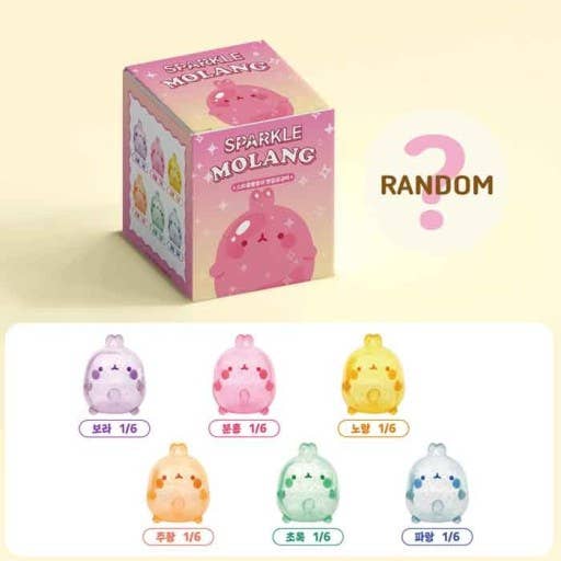 Sparkle Molang Random Figure | Glitter Edition