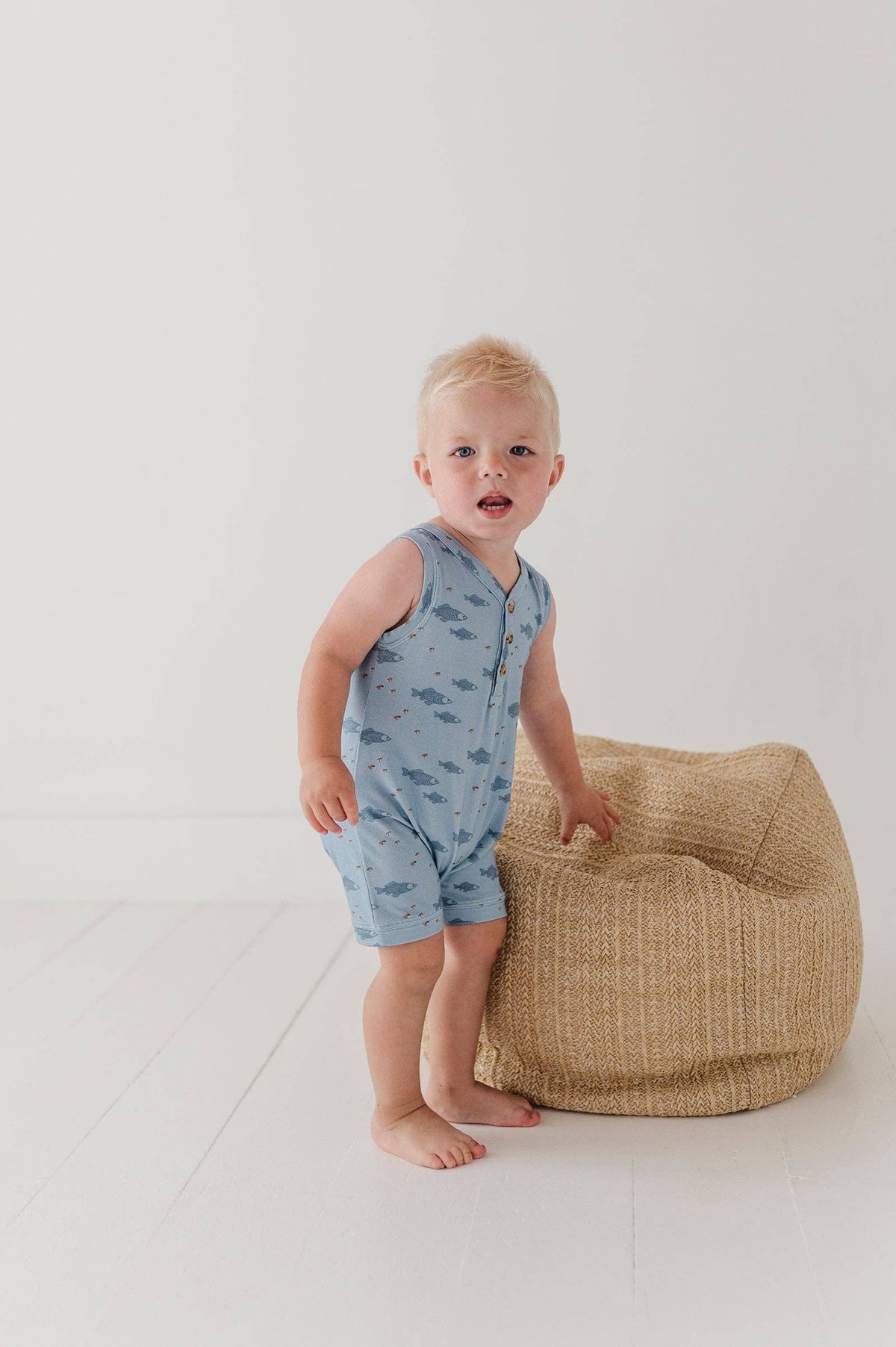 Babysprouts Fish Romper