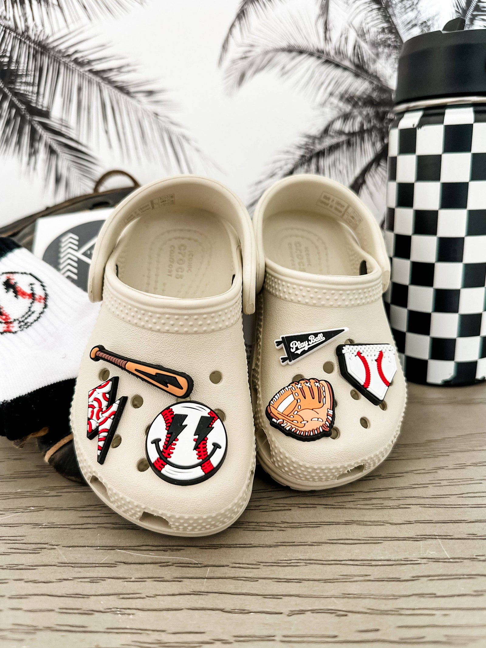 Play Ball Shoe Charms