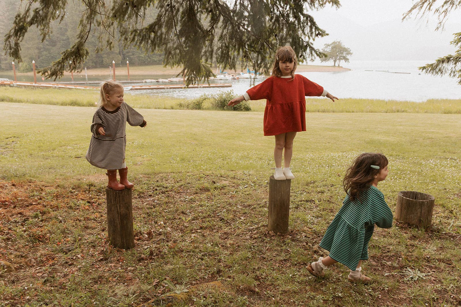 Winnie + Crew Kelsey Dress | Clay Red