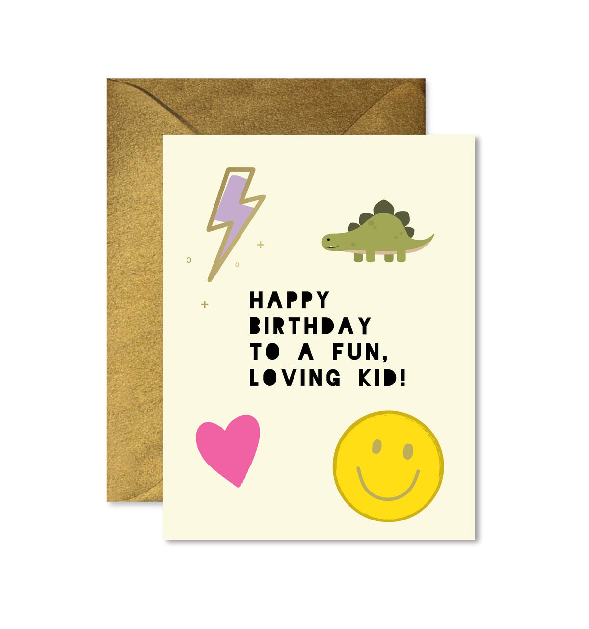 Ginger P. Designs - Fun Loving Kid Birthday Greeting Card