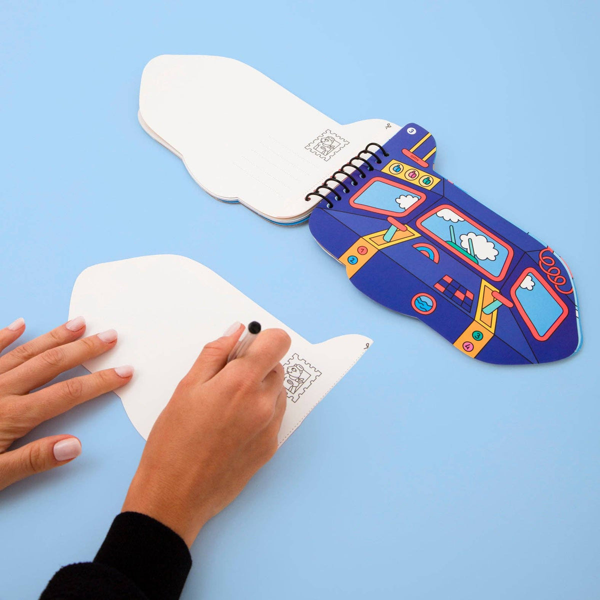 OMY Sticker Book | Plane