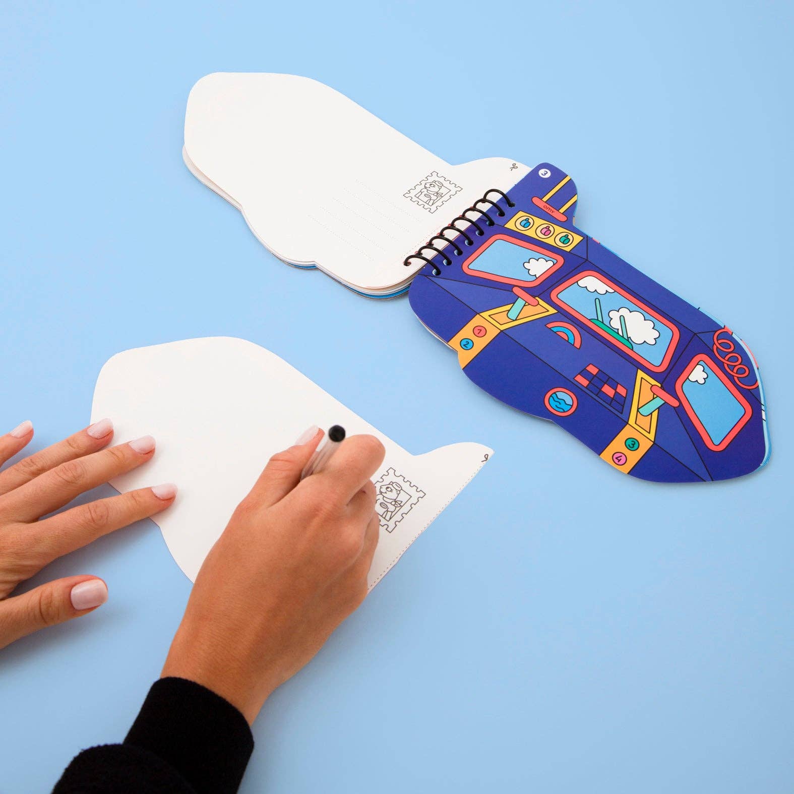 OMY Sticker Book | Plane