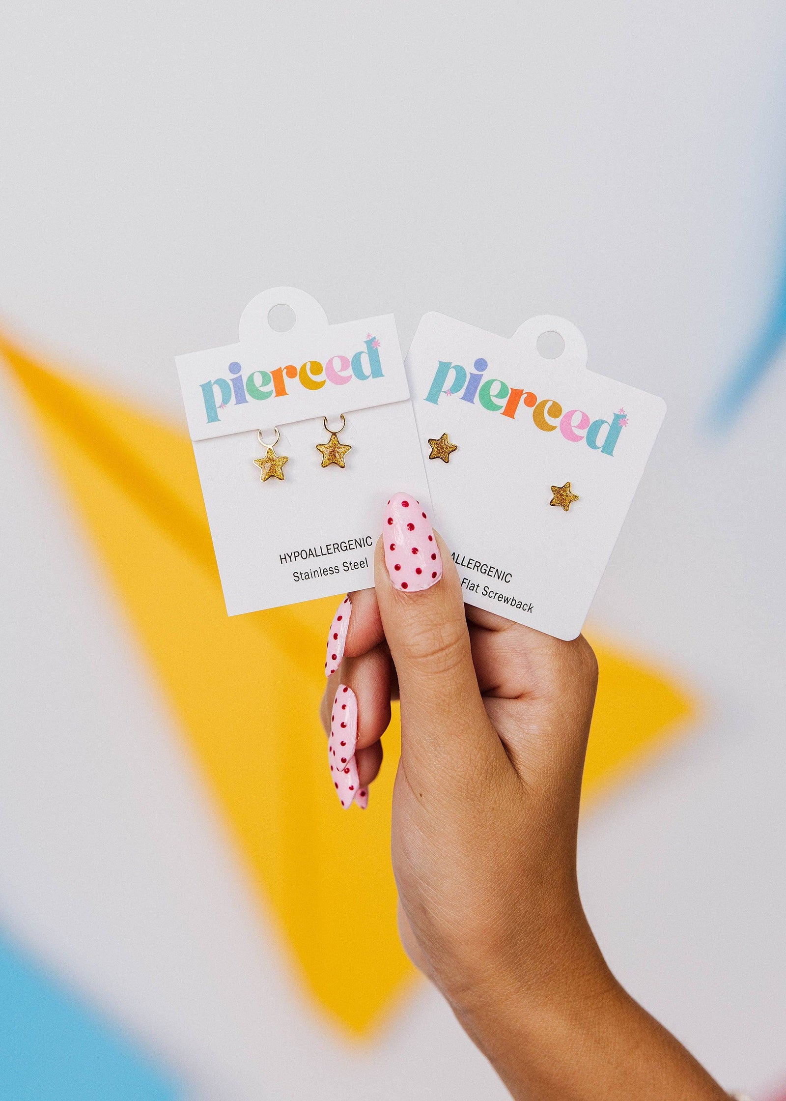 Pierced Co - Gold Star Charm