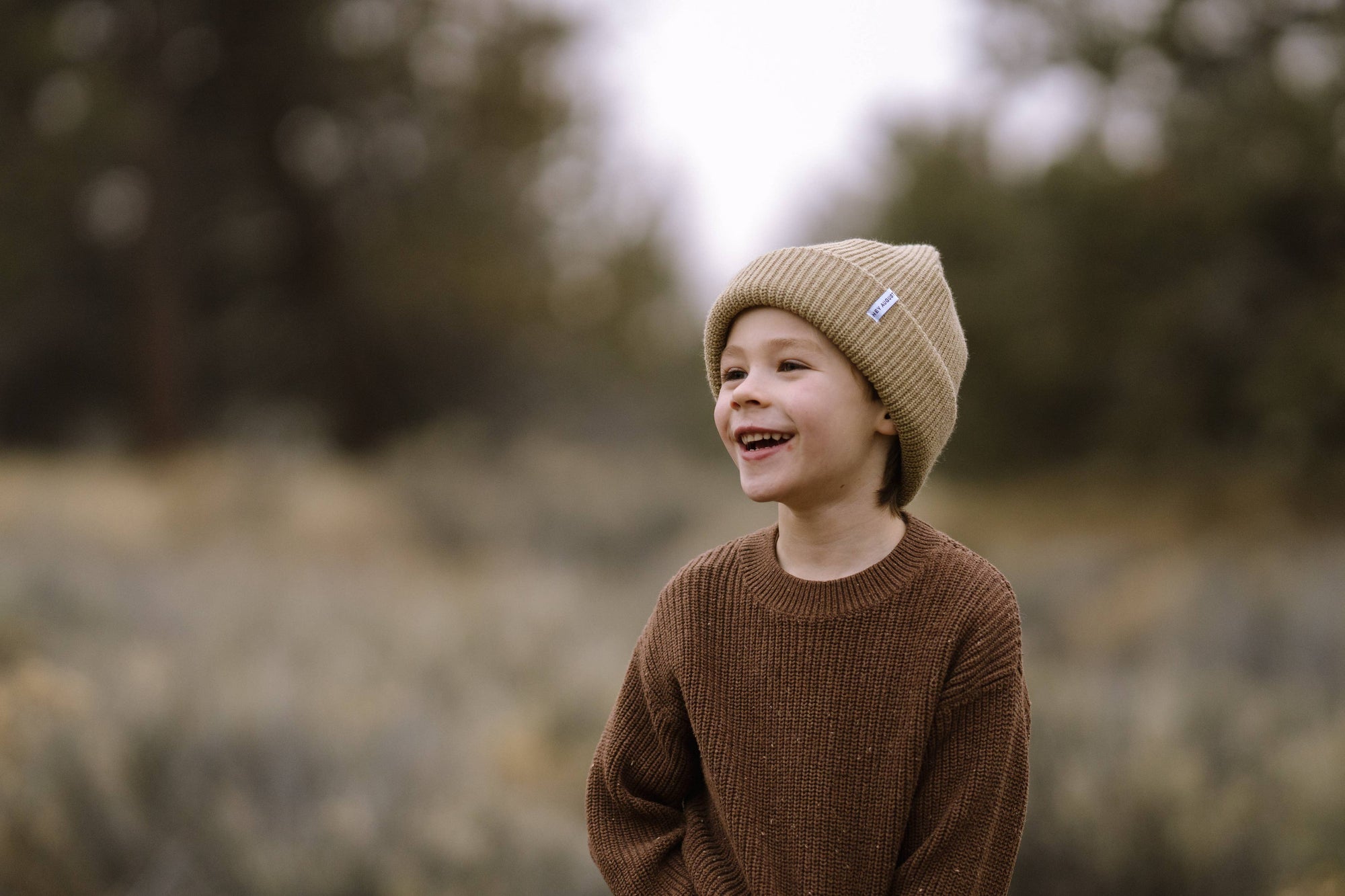 Thick Knit Beanie | Pebble