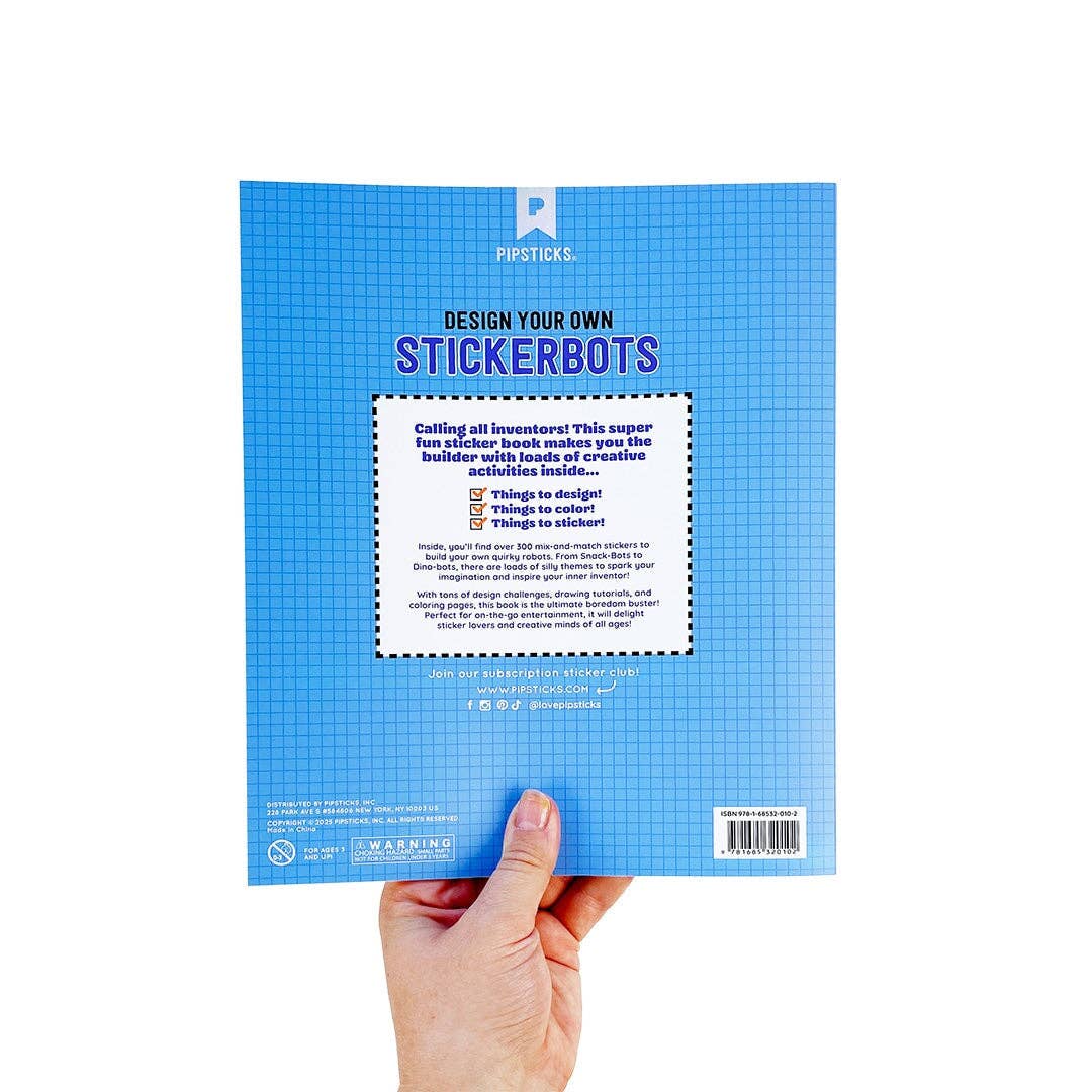 Pipsticks Design Your Own Sticker Book | Stickerbots