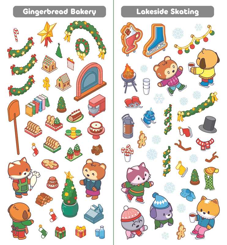 Sticker Therapy | Cozy Christmas Creations