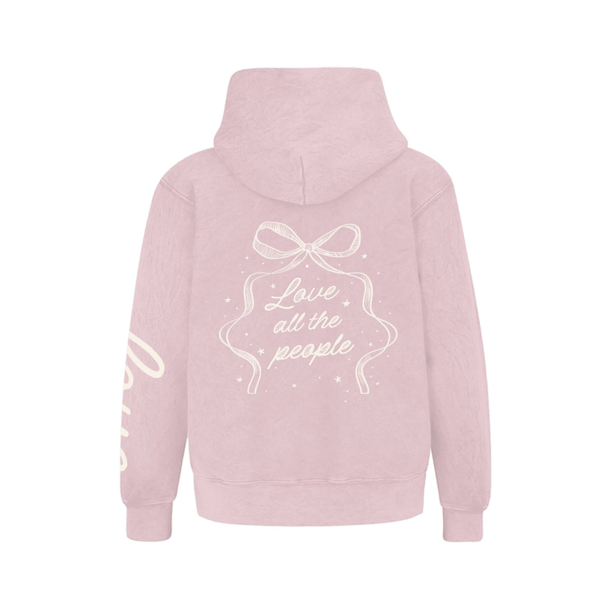 Port 213 Love People Hoodie | Washed Pink