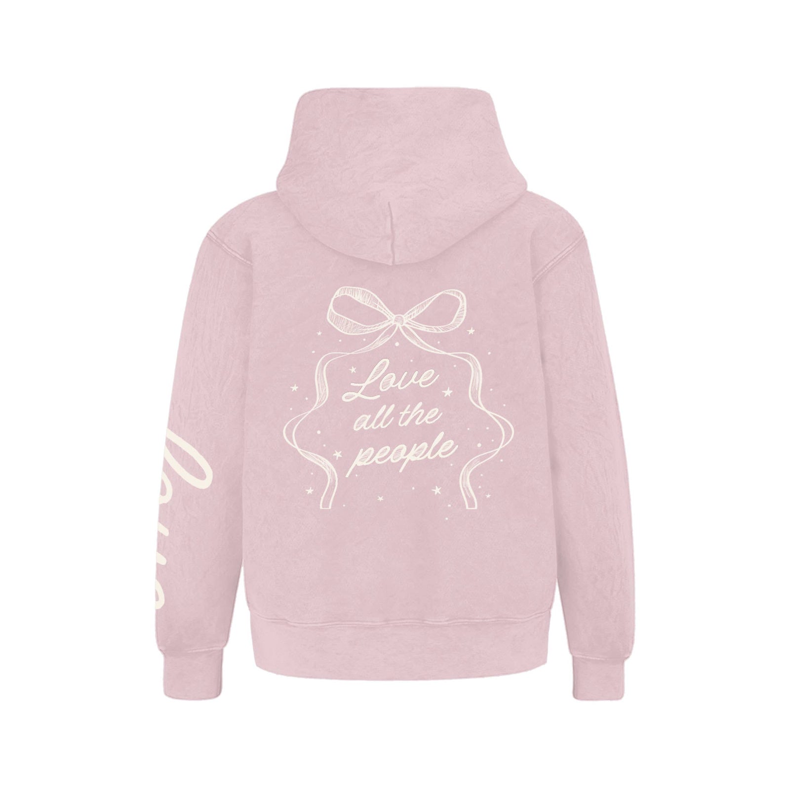 Port 213 Love People Hoodie | Washed Pink