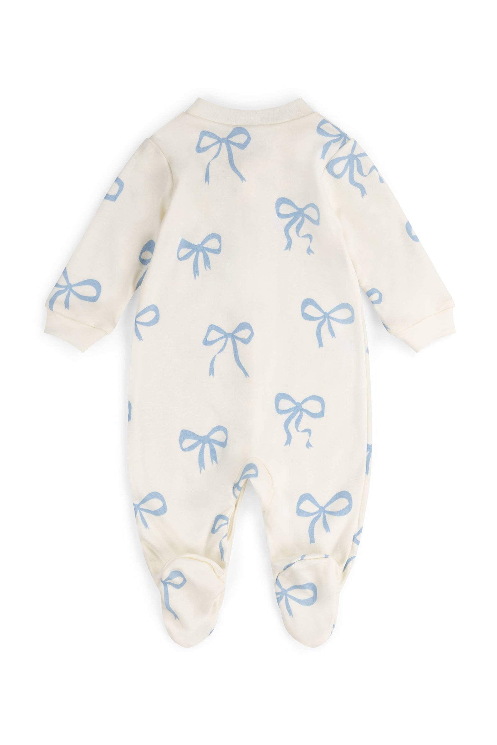 Sleepy Doe Baby Sleepsuit | BLUE BOWS