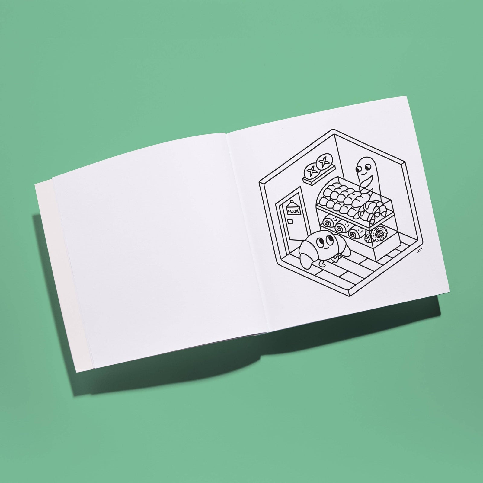 OMY Cozy Coloring Book | Paris