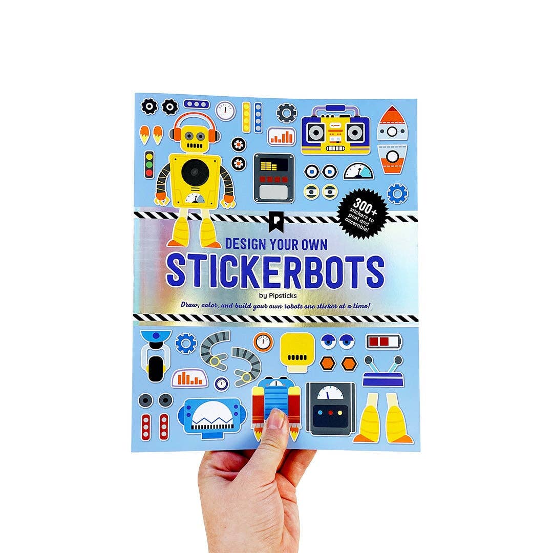 Pipsticks Design Your Own Sticker Book | Stickerbots