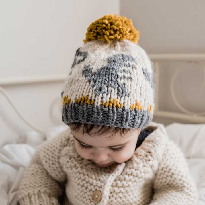 Huggalugs | T-Rex Knit Beanie
