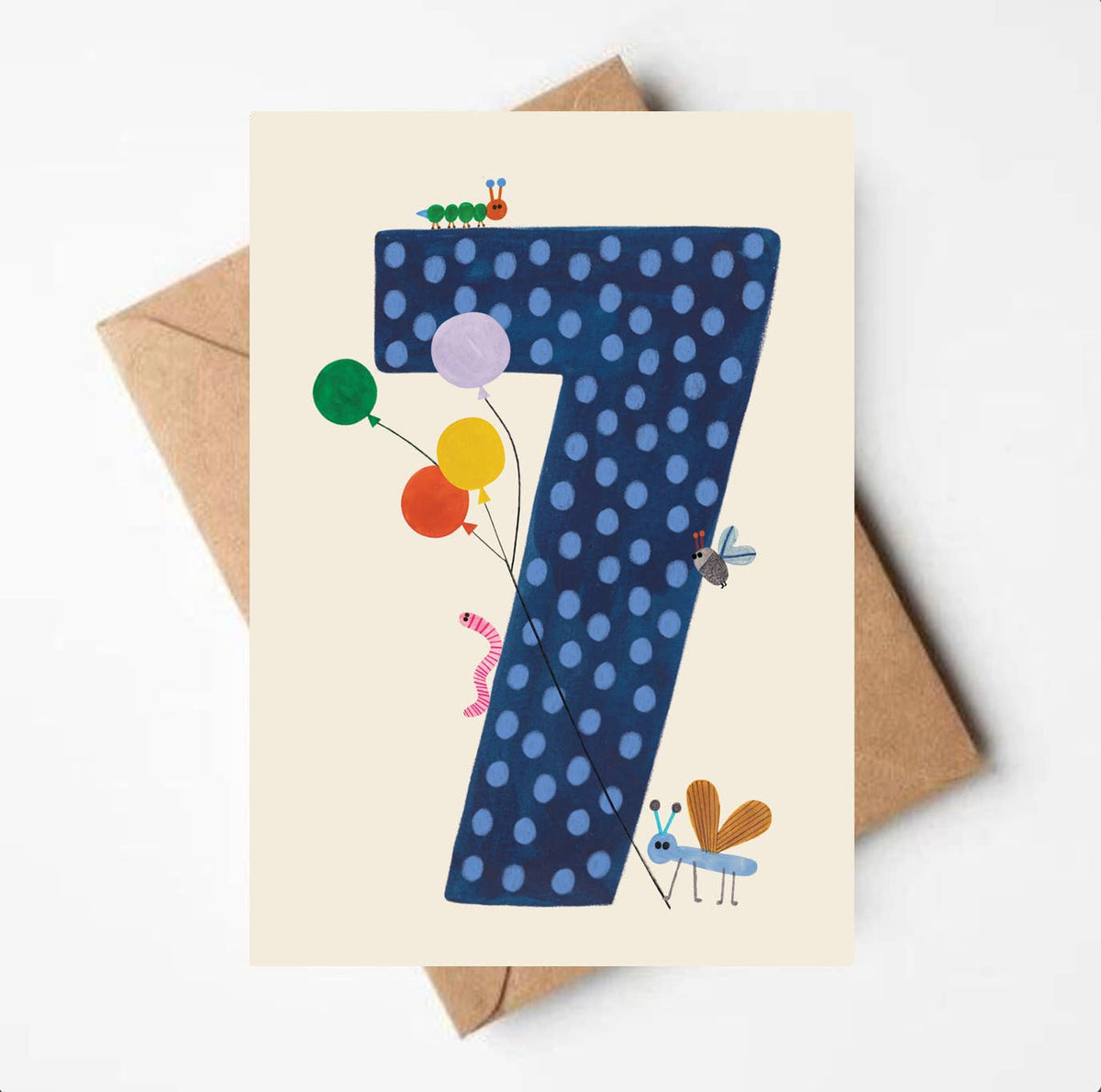 7th Birthday Card | Daria Solak Illustrations