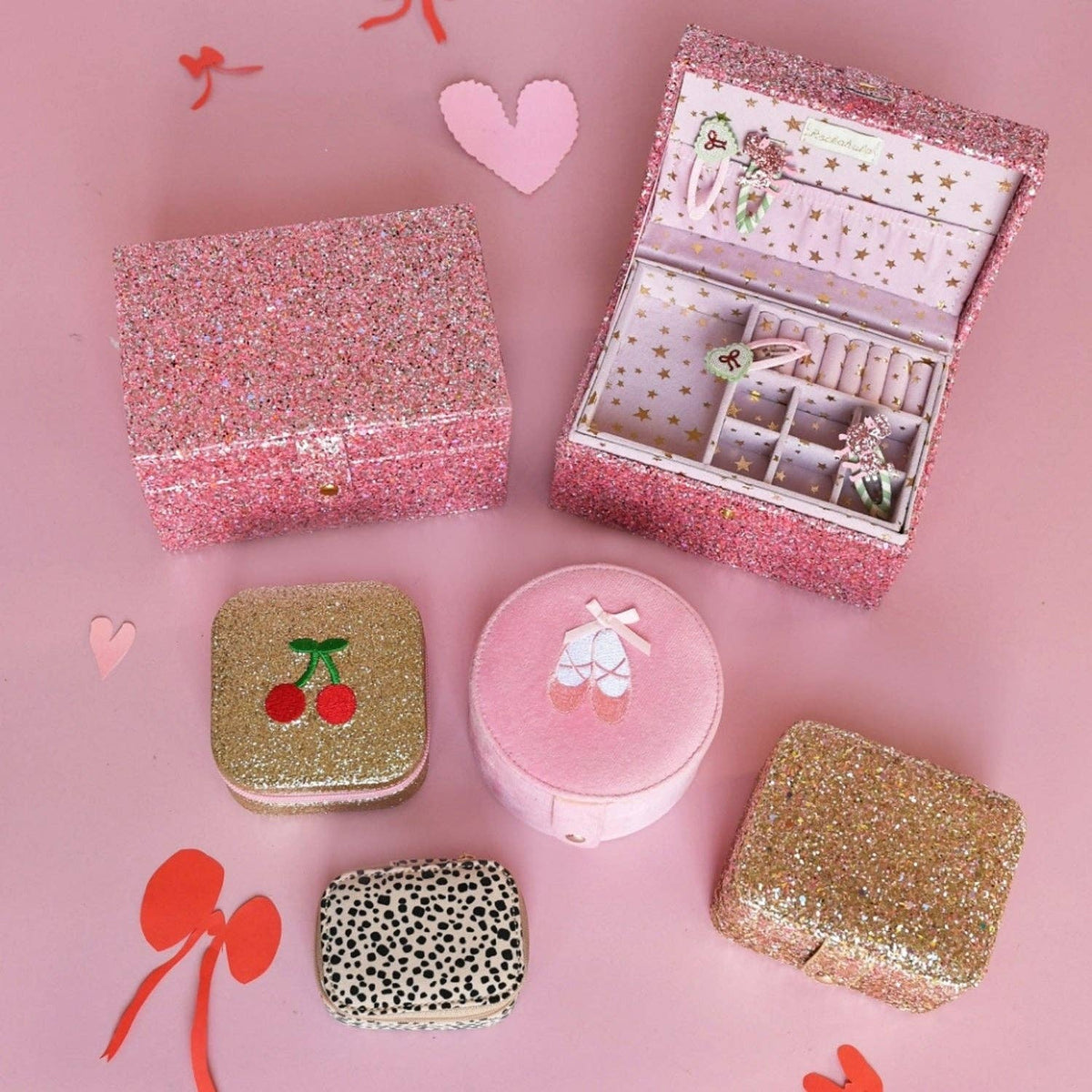 Rockahula Kids  Confetti Glitter Large Jewelry Box | Large