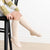 Little Stocking Co. Lace Top Knee High Socks | Vanilla
