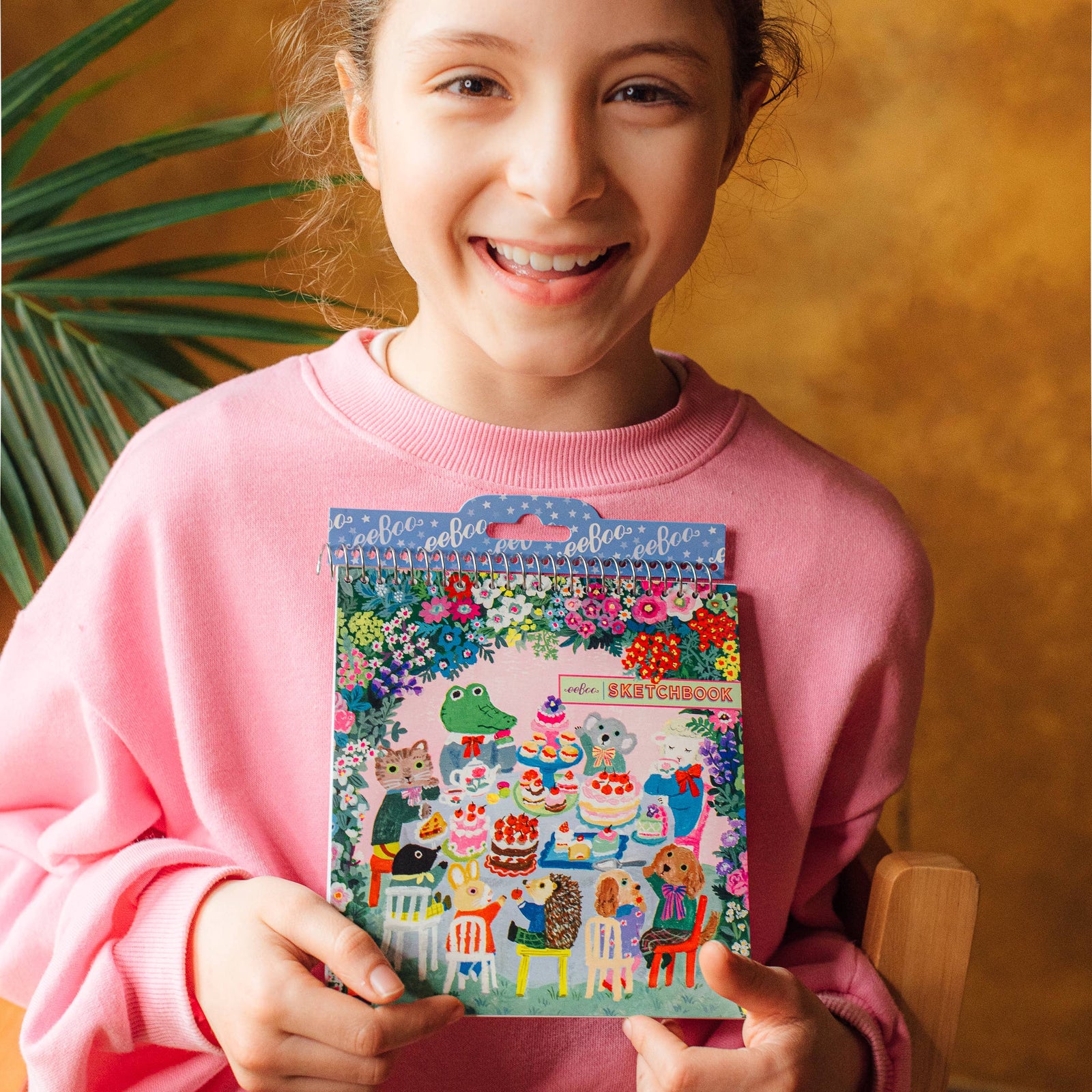 eeBoo Sweet Celebration Square Sketchbook