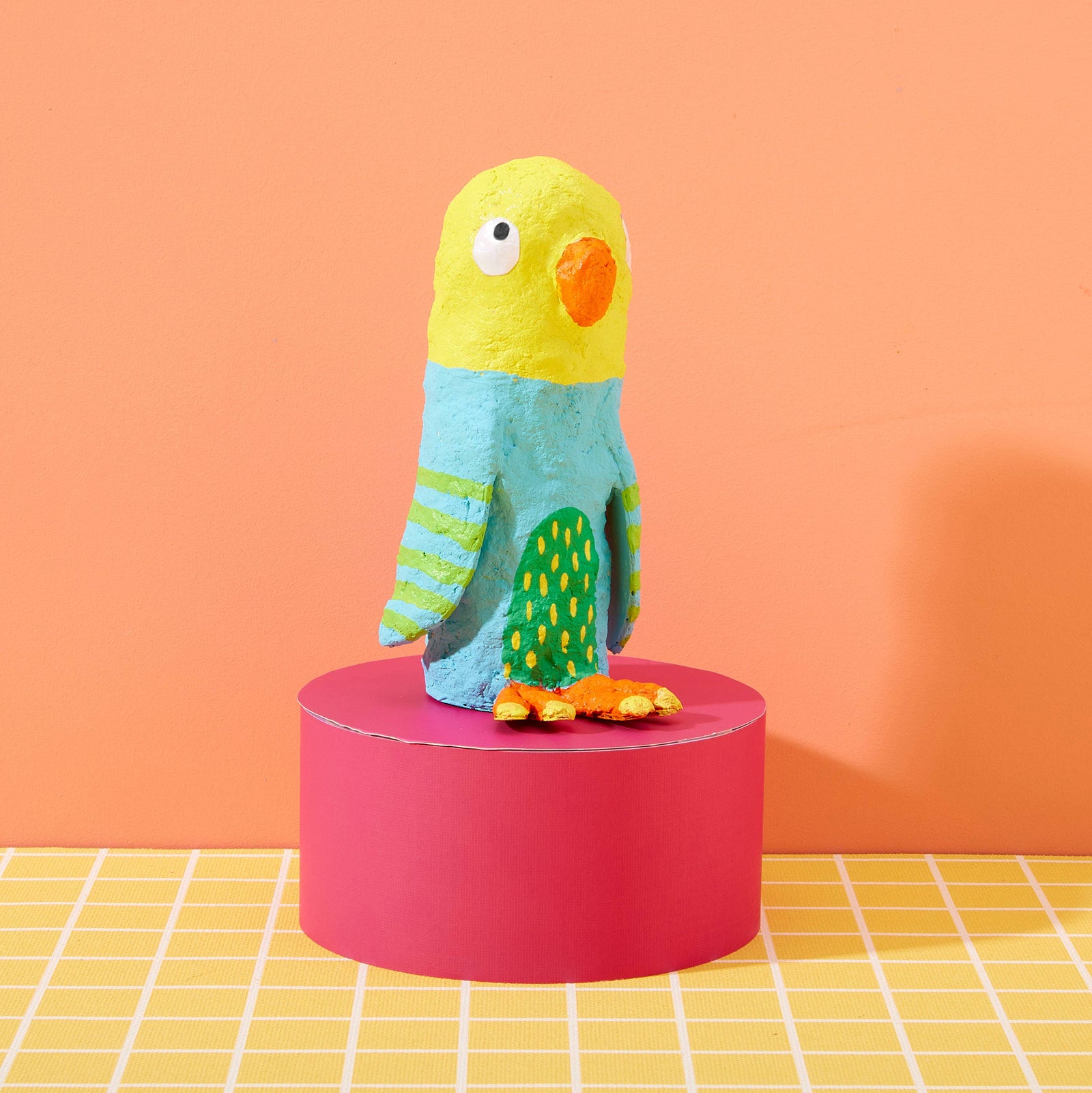 Bright Stripes Paper Mache All Day Kit