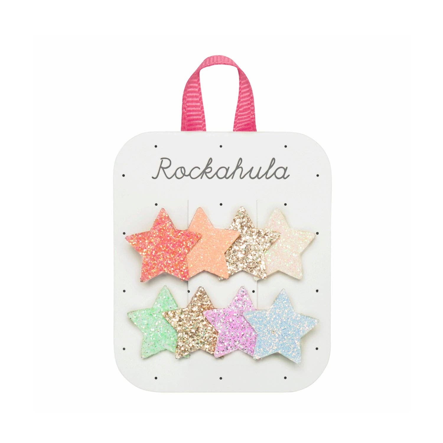 Rockahula Kids Rainbow Shimmer Star Clips