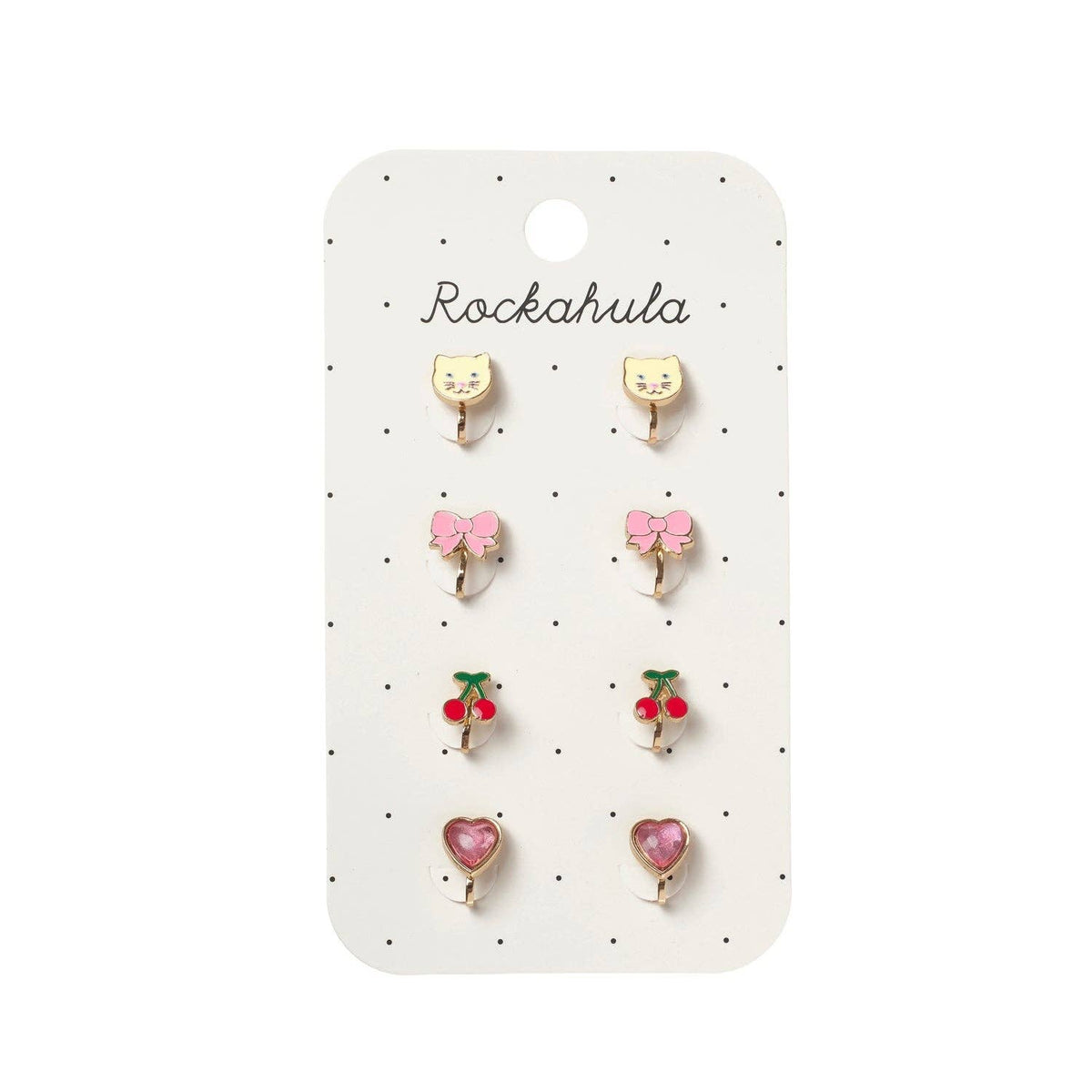 Rockahula Kids Cute Kitten Clip On Earrings
