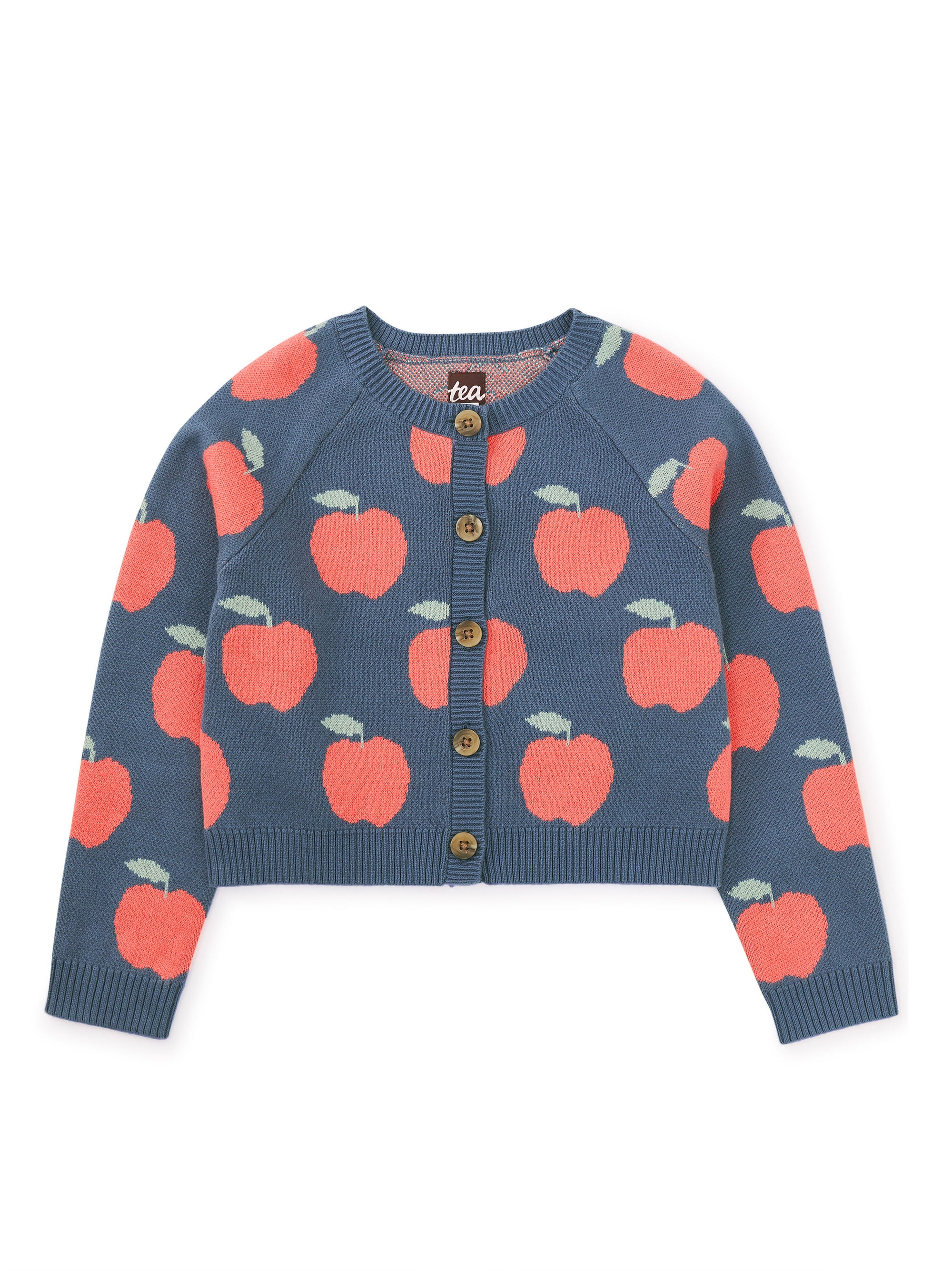 Tea Collection Iconic Cardigan | Normandy Apples