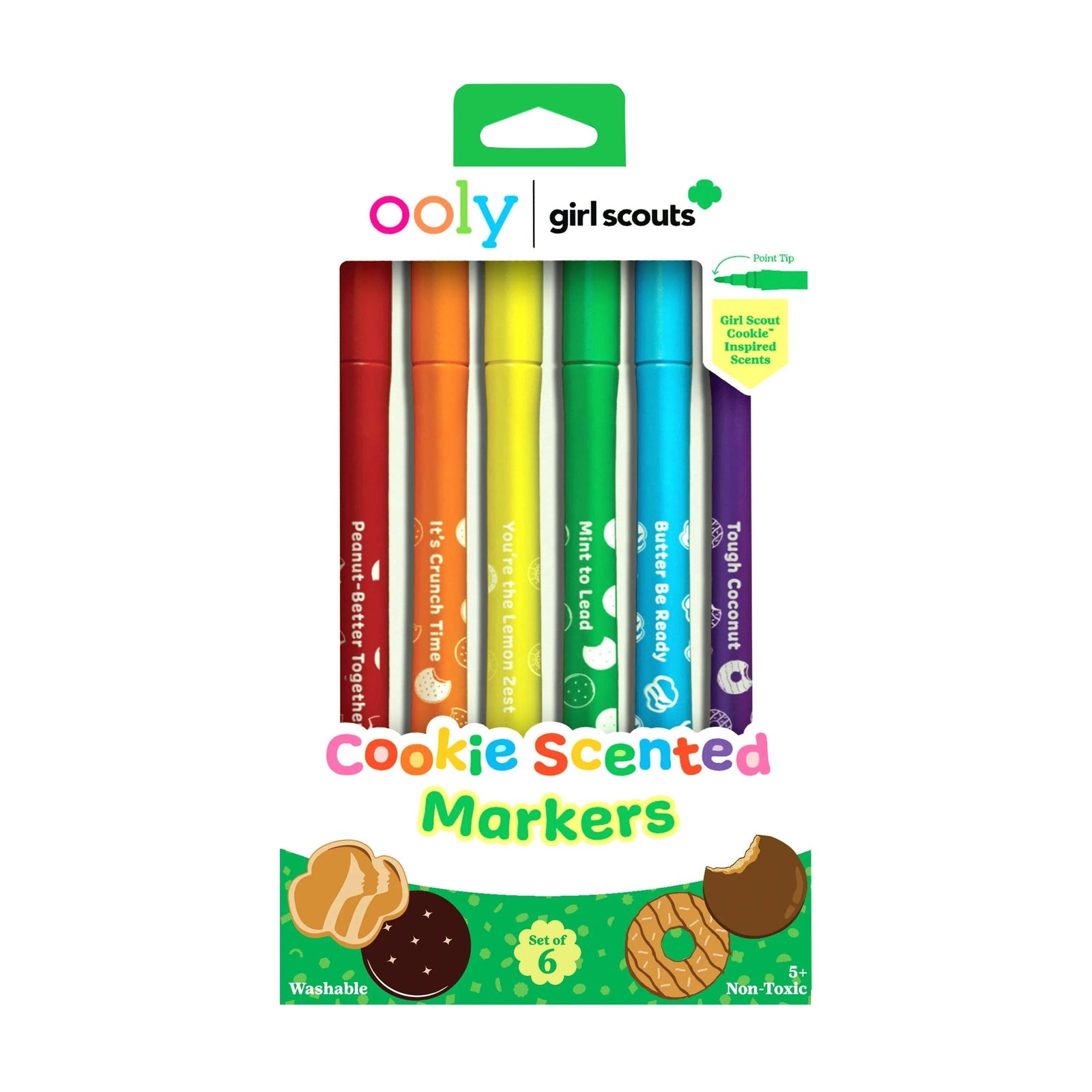 OOLY x Girl Scouts: Cookie Scented Markers