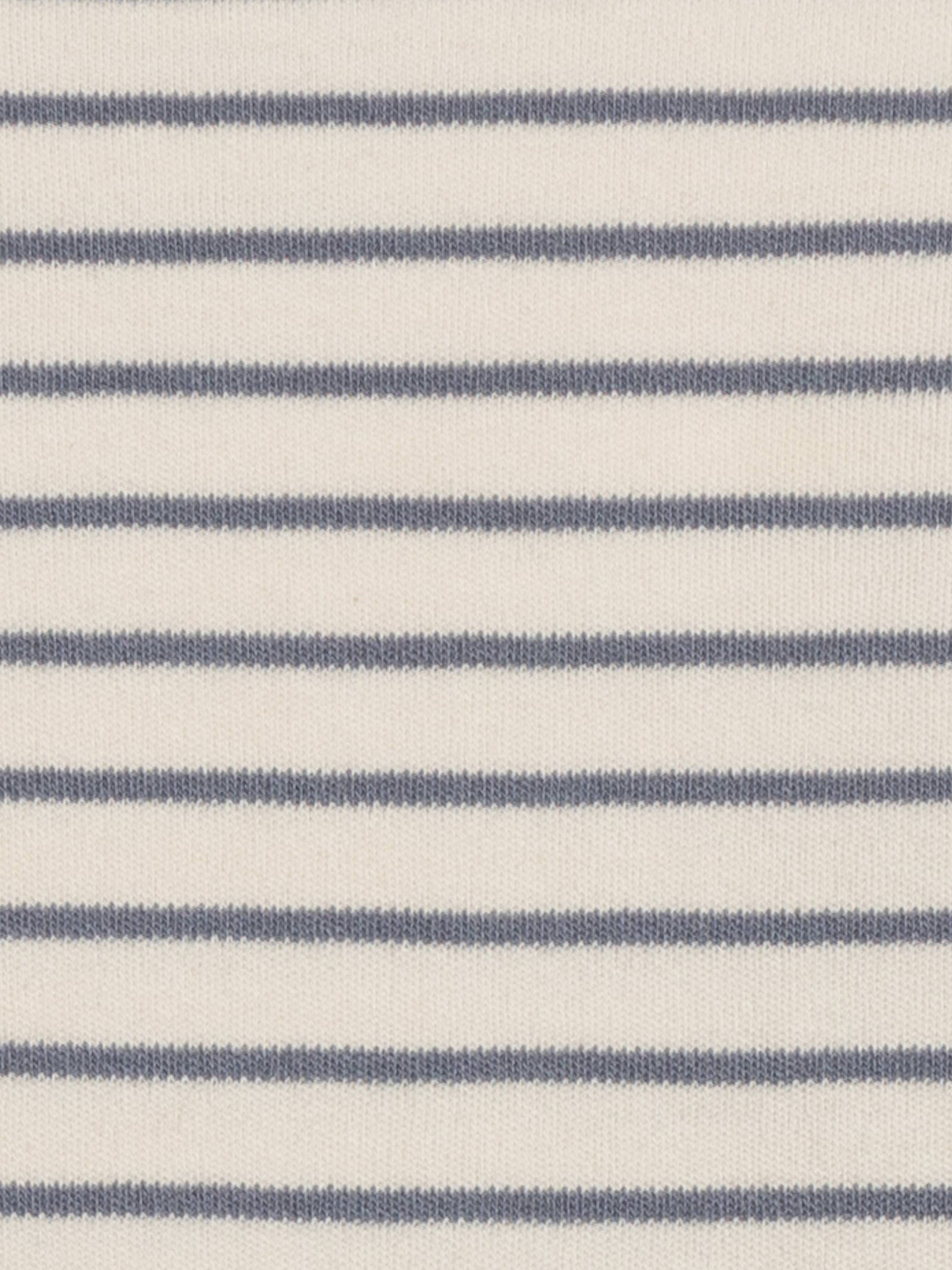 Colored Organics Peyton Zipper Sleeper | Denim Stripe