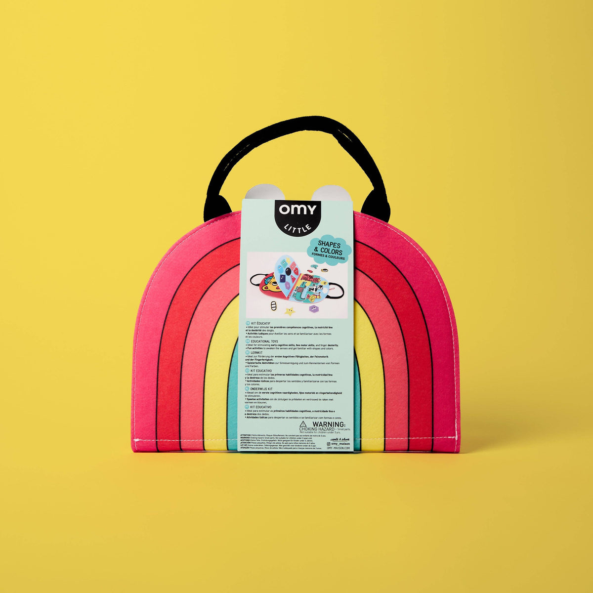 OMY Montessori Play Book | Colors and Shapes